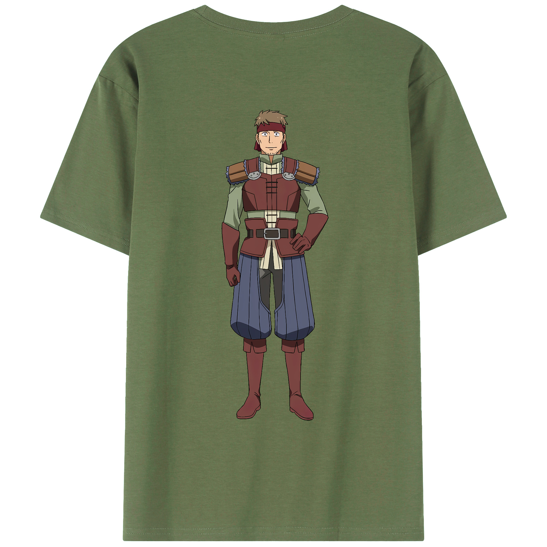 （画像用） 転スラ Regarding Reincarnated to Slime 綿100％ メンズ半袖Tシャツ（バックプリント） 通気性
